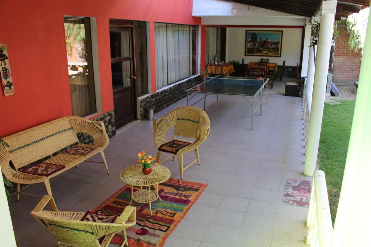 Casa Hospedaje"Los Capulies" Каруас Экстерьер фото